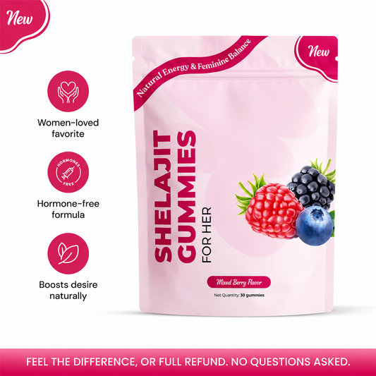 SheLajit Gummies for Her – Energy, Mood & Feminine Vitality