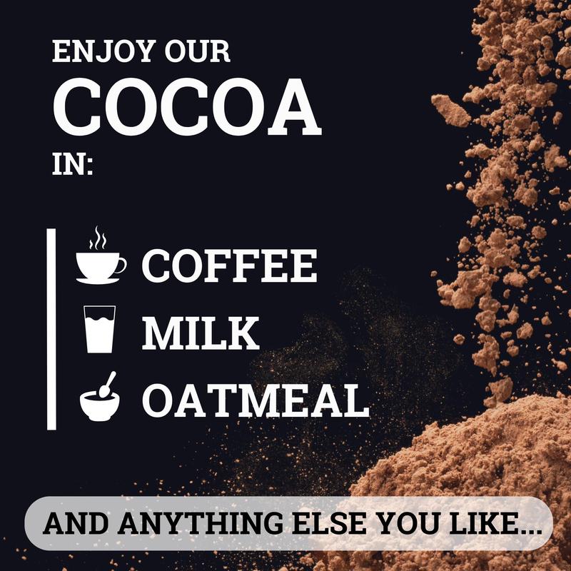High-Flavanol Cocoa Powder for Daily Energy and Performance Support